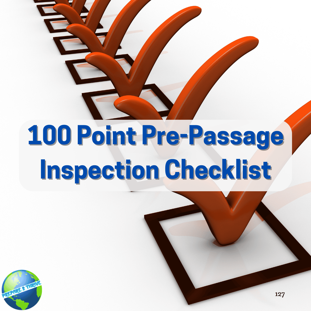 100 Point Pre-Passage Inspection Checklist